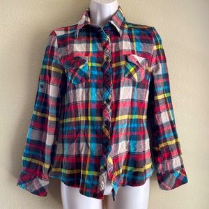 Love Culture Plaid Flannel